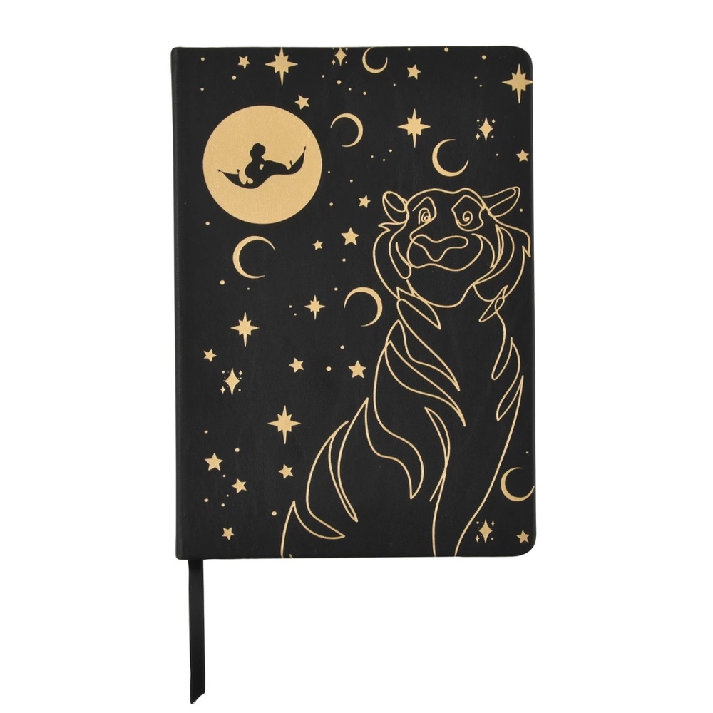 NEW NWT Disney Princess Jasmine Rajah Journal Notebook w/gold Edges